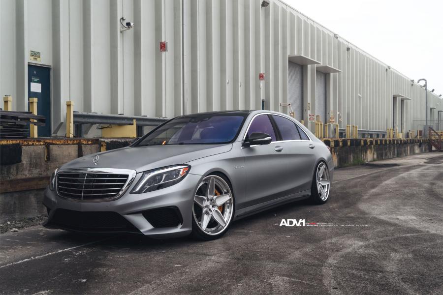 Mercedes-AMG S63 on ADV.1 Wheels (ADV5STSCS) 2015 года  (фото 1 из 12)